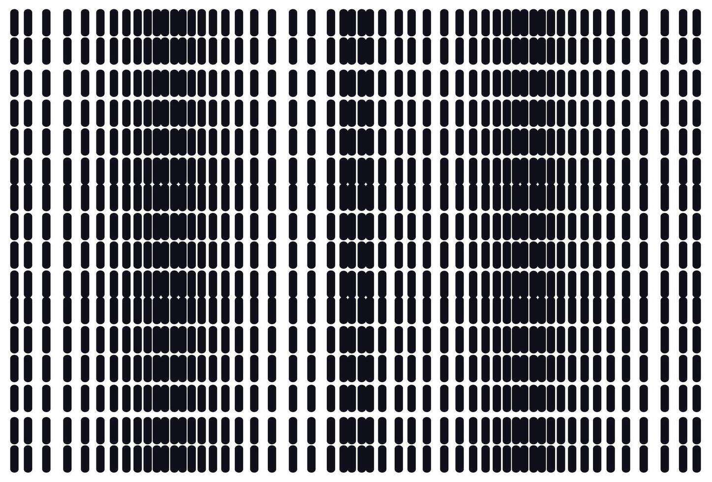 long dotted halftone gradient texture. vector