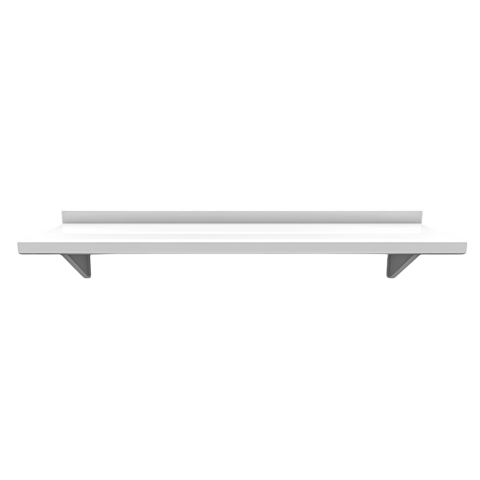 White Shelf on Transparent Background png