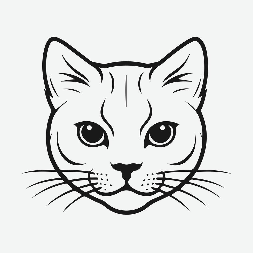 Creative Cat Silhouette Icon Designs for Inspiration vector