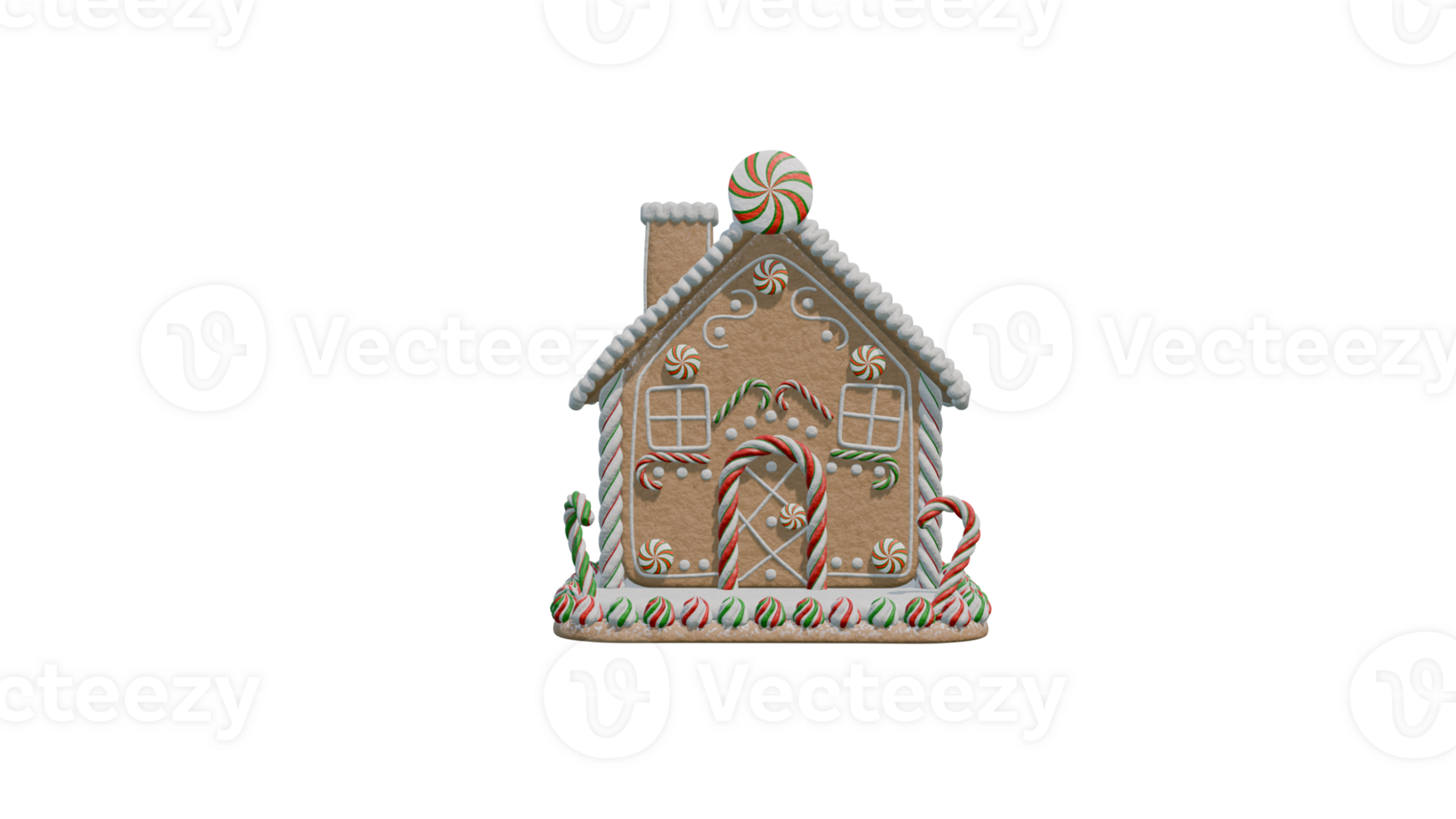 christmas house candy cake clipart png