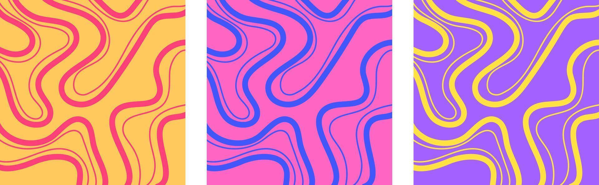 Color Symphony an abstract composition where various shades intertwine, creating a layered space of emotions, contrasts, and harmony vector