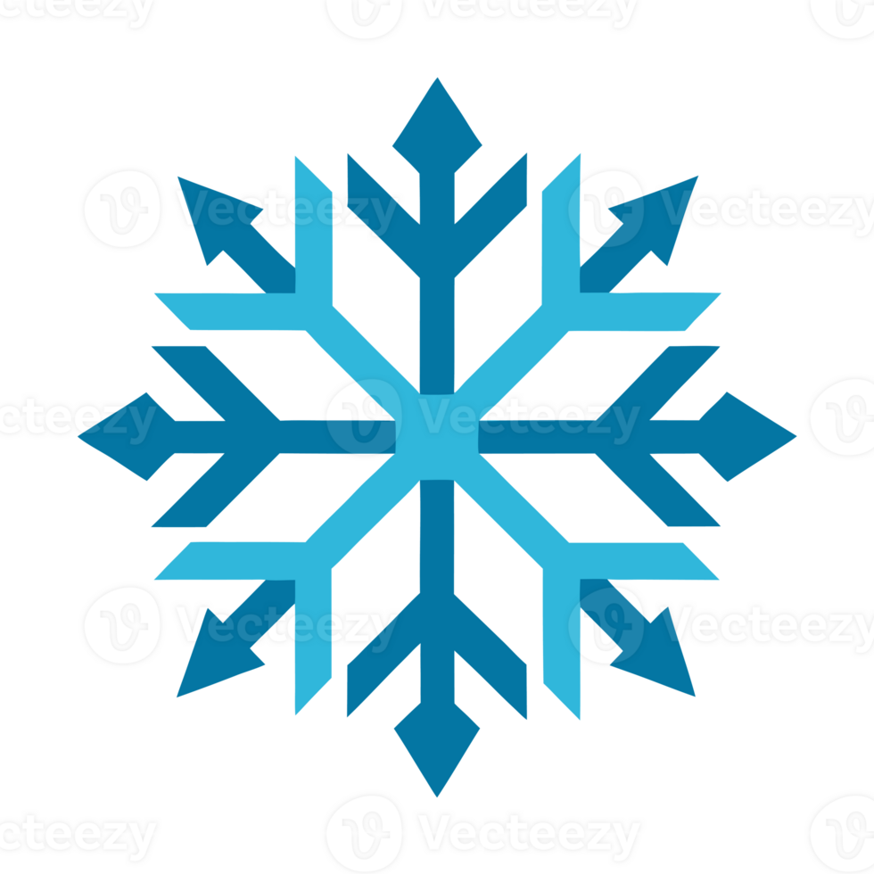 A geometric snowflake design features angular shapes and a symmetrical pattern. cutouts png
