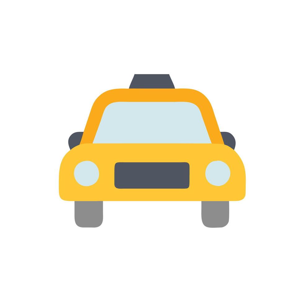 taxi icon flat design illustration vector