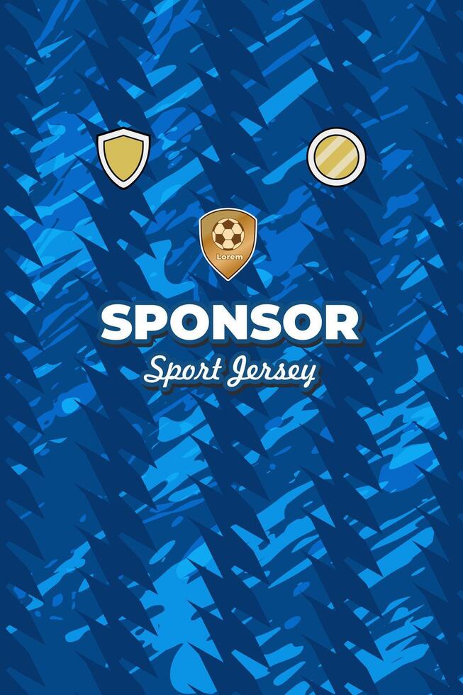 Sublimation Sports Apparel Design vector