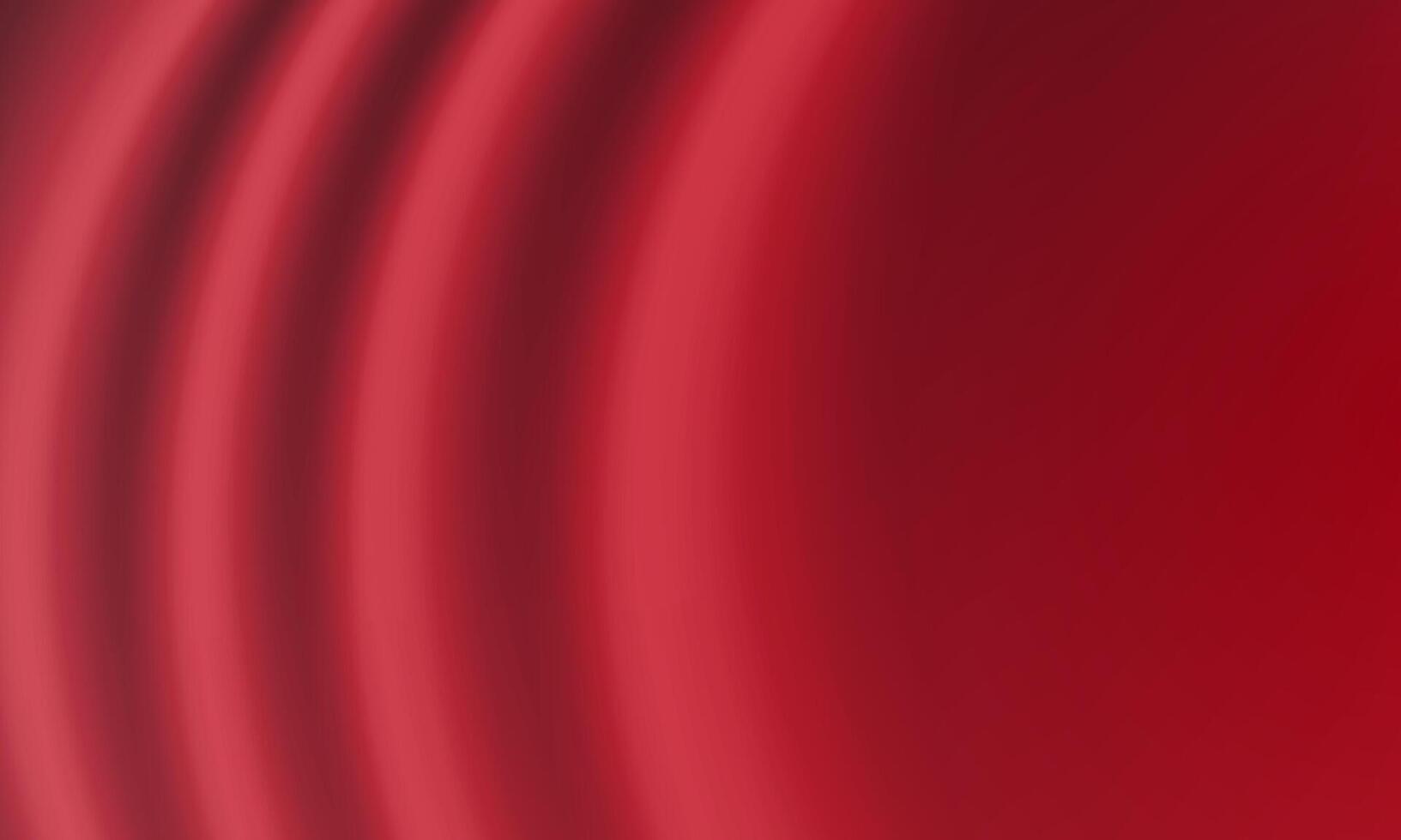 abstract red fabric silk texture soft, flowing waves background, satin clothes red smooth elegant and twist wave texture. vector
