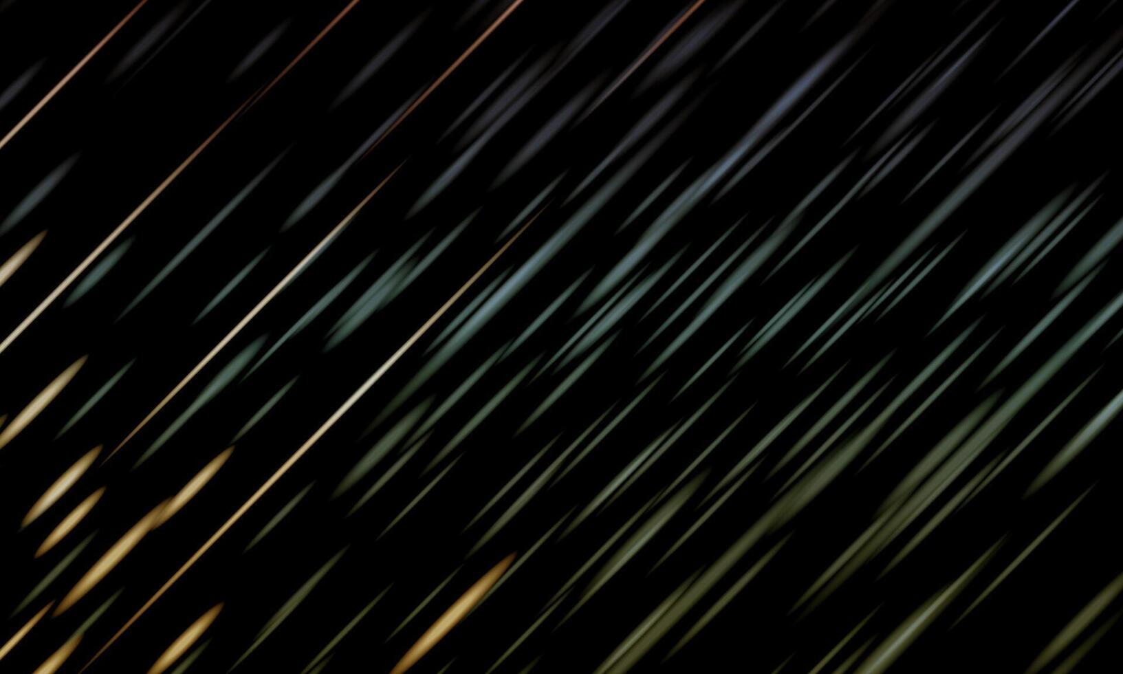 Glowing stripes. Beautiful flashes of light on a dark background. diagonal color line stripes. vector