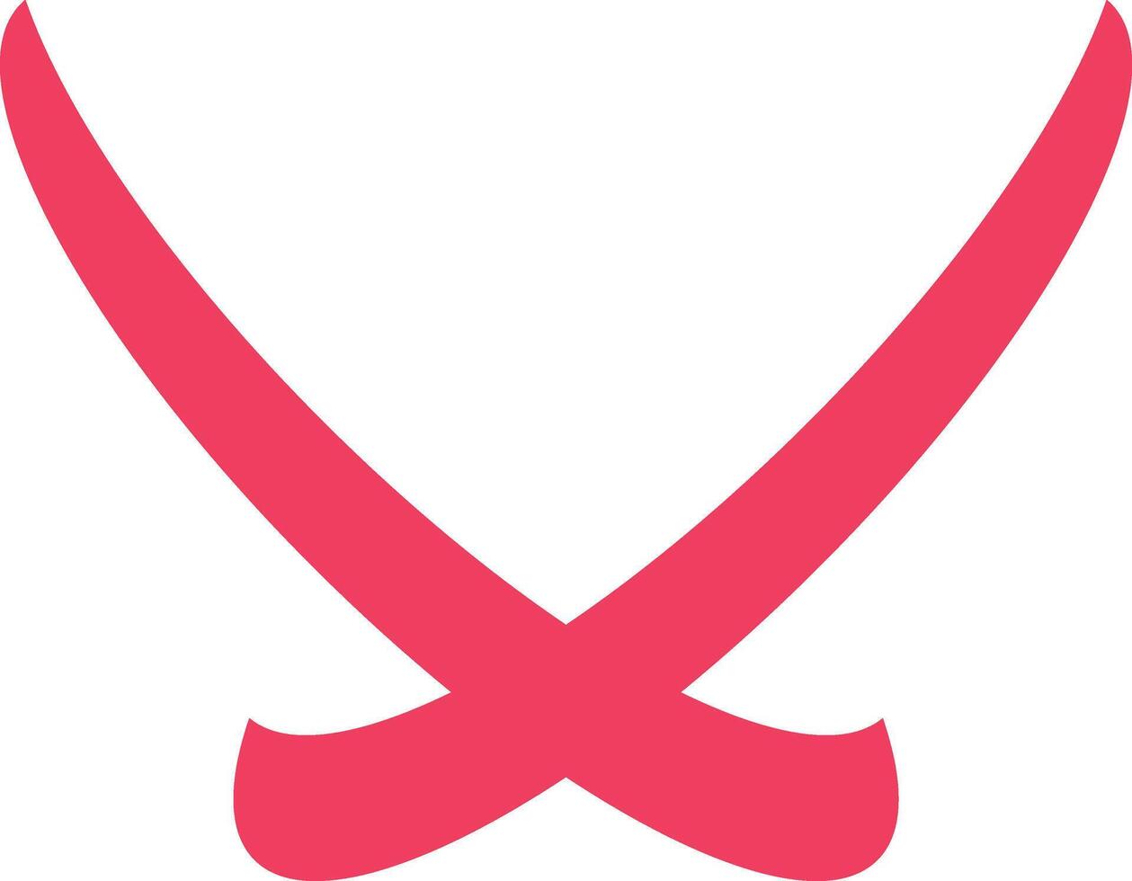 Decorative flat shape as a graphic element vector