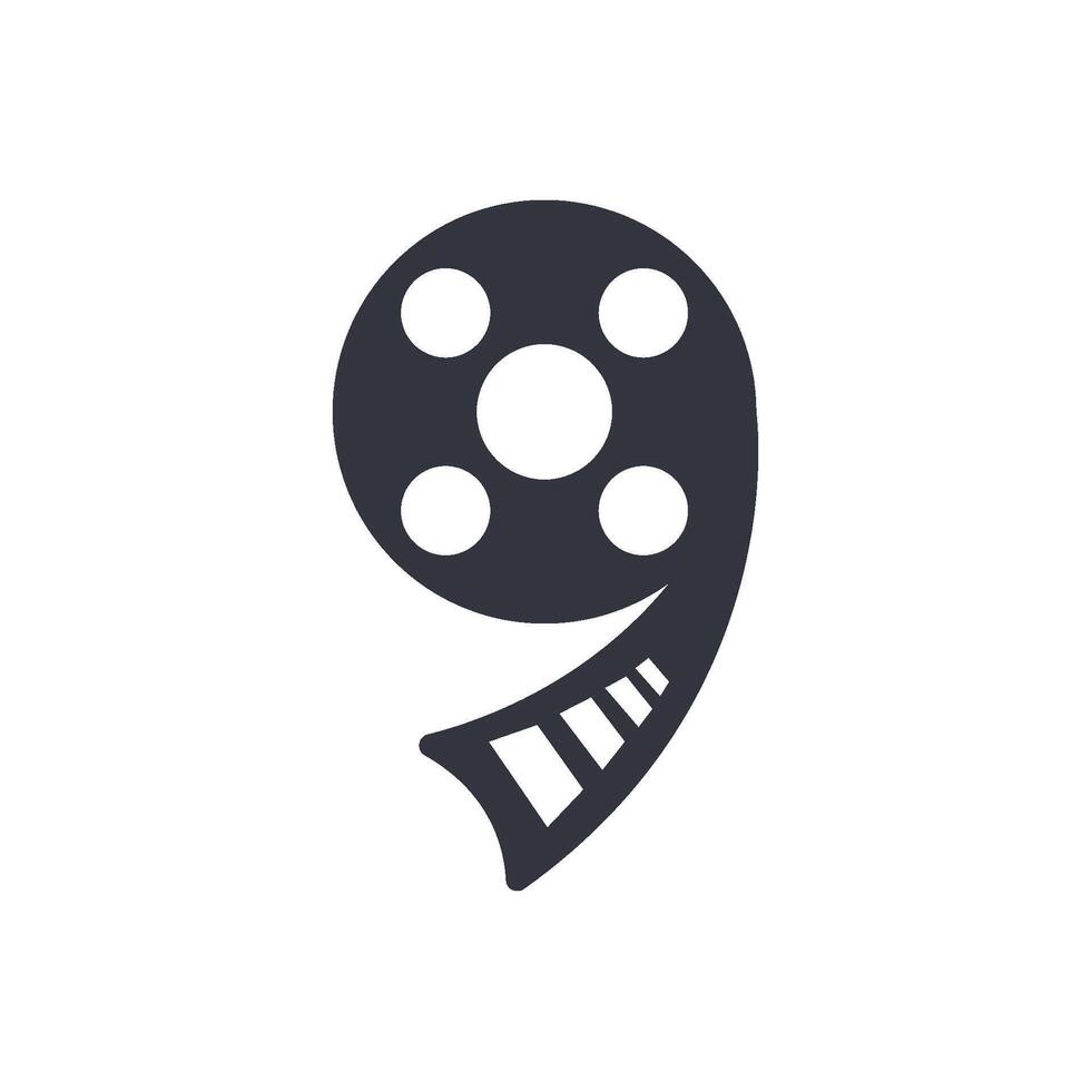 Cinema Logo Template Icon vector