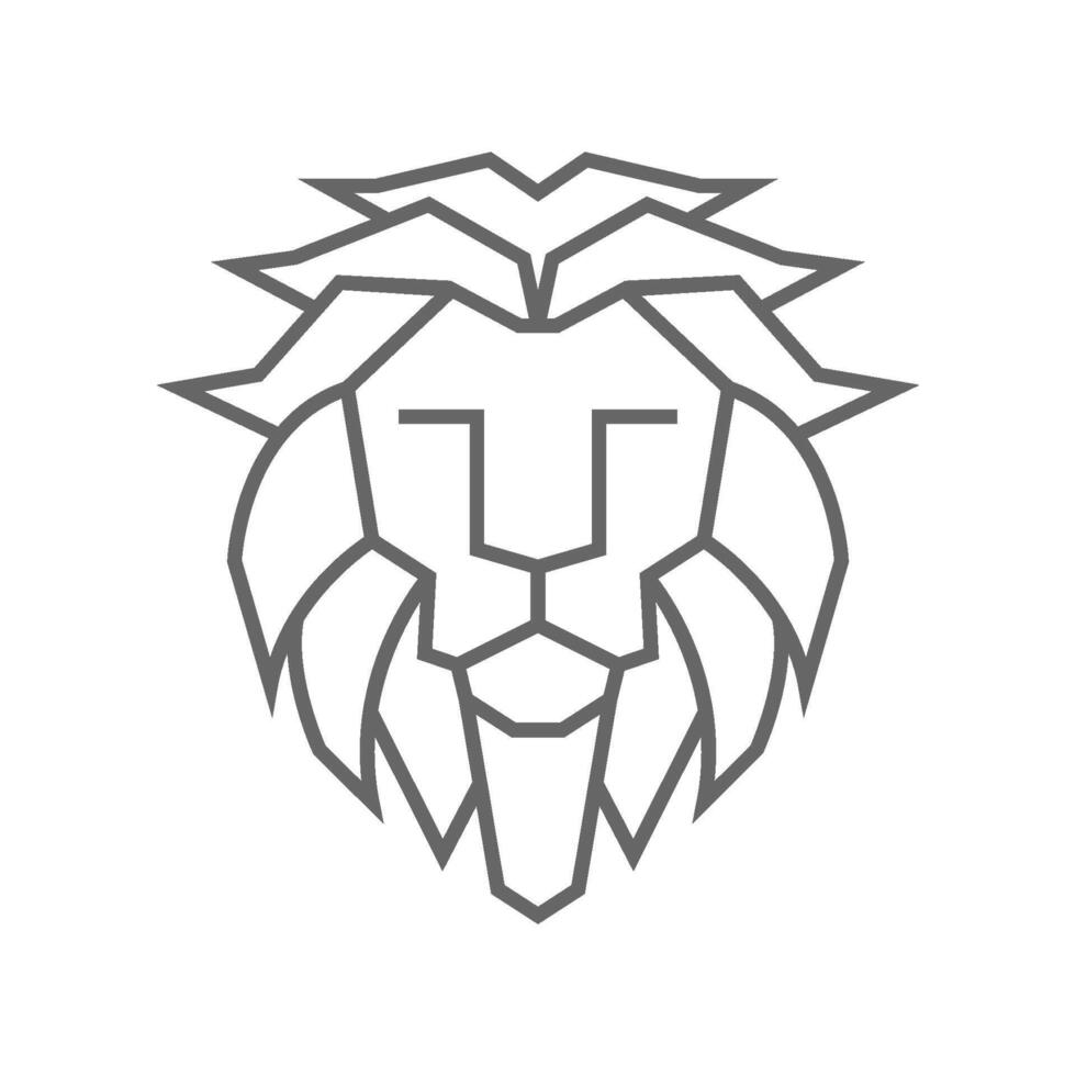 Lion logo icon design vector