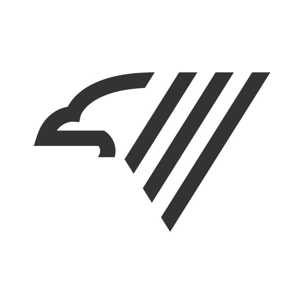 Letter W logo icon vector