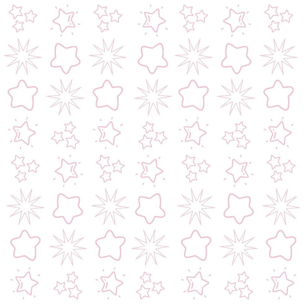 abstract stars pattern vector