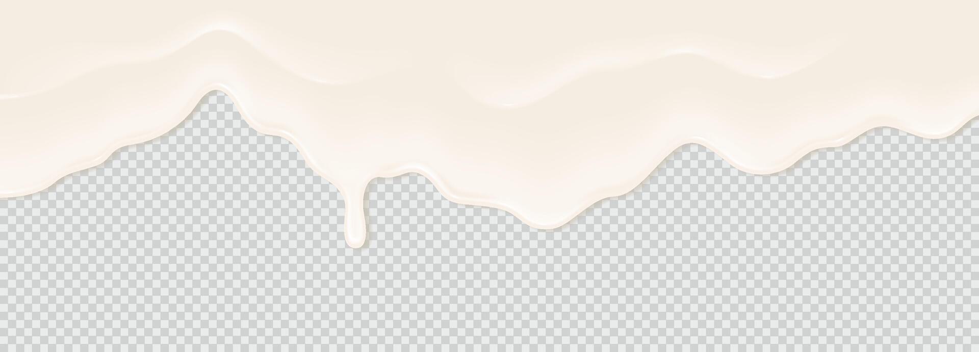 Yogurt, milk or cream surface creamy liquid melt splash flowing background. white milk splash or ice cream flow soft texture on background for sweet dessert design. 3D Illustration vector