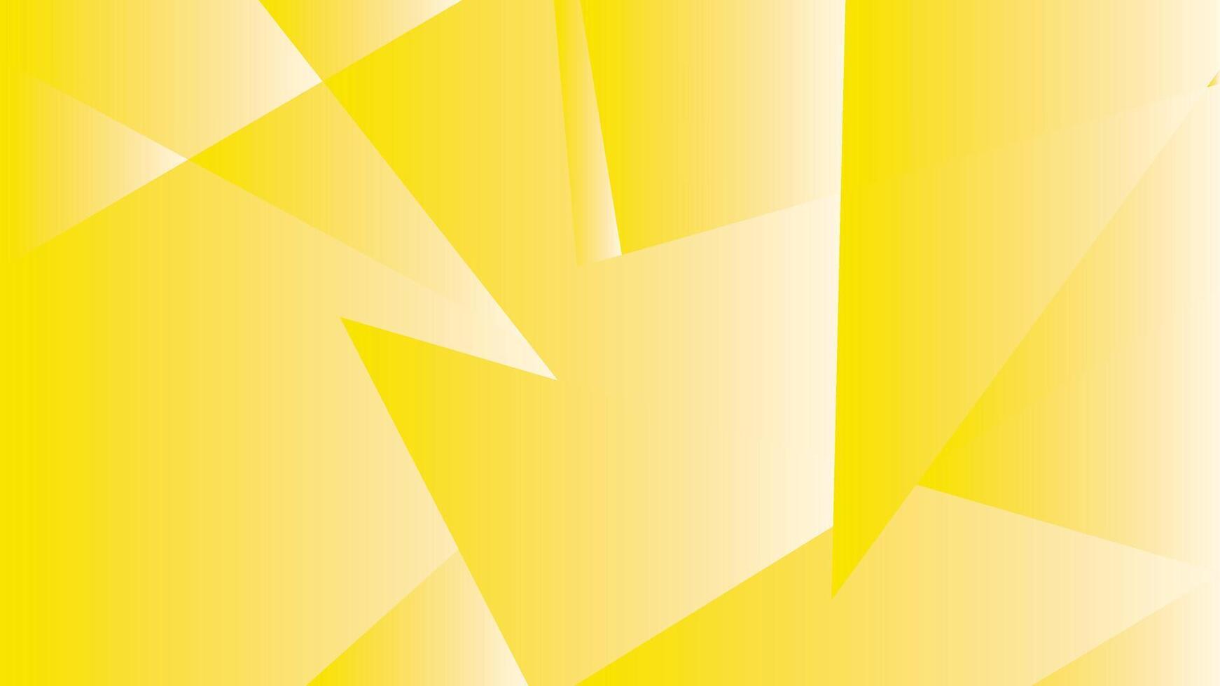 yellow gradient triangle abstract modern background vector