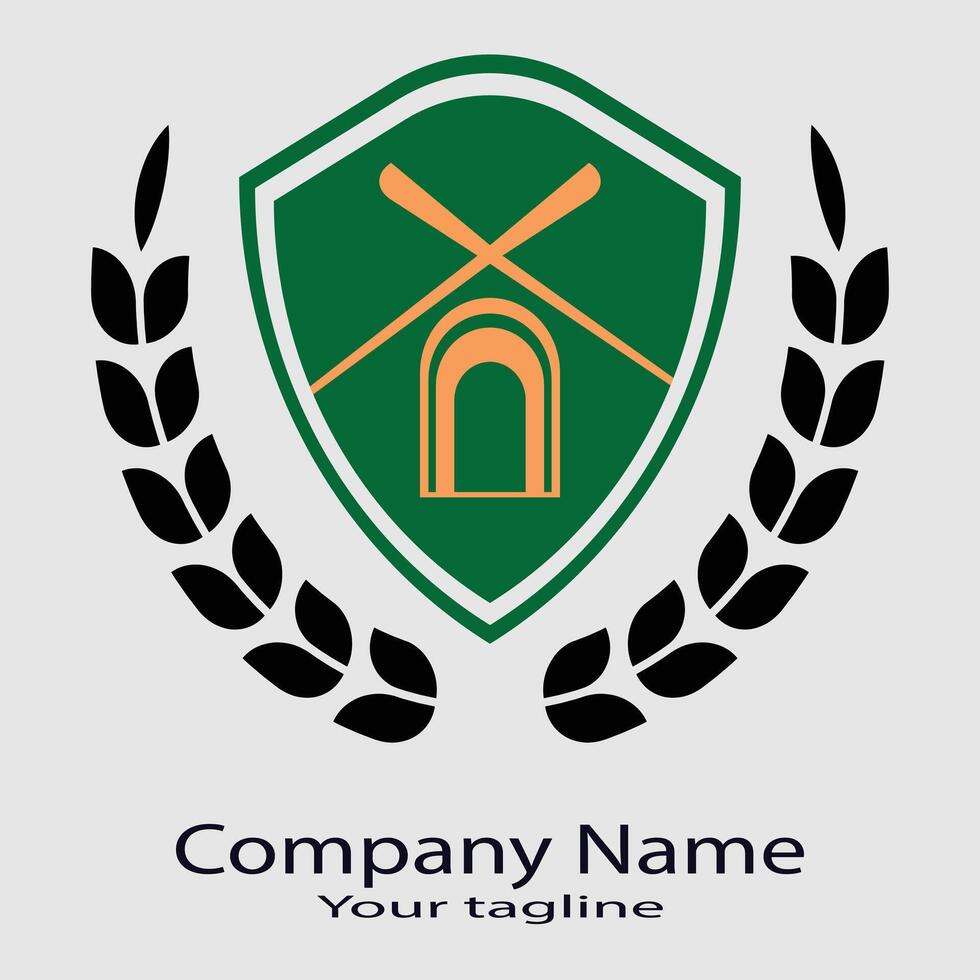 Awesome logo design for an education guide vector
