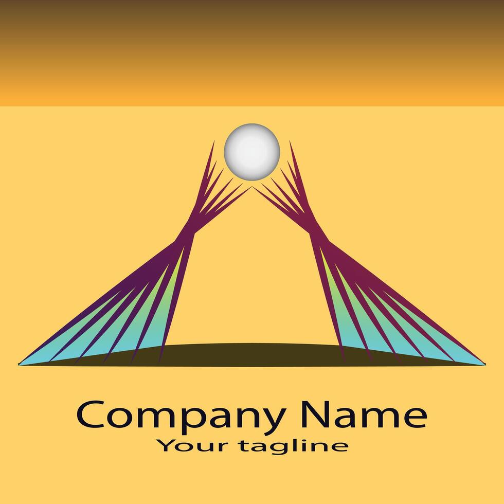 Logo Design Symbol Of Progress vector