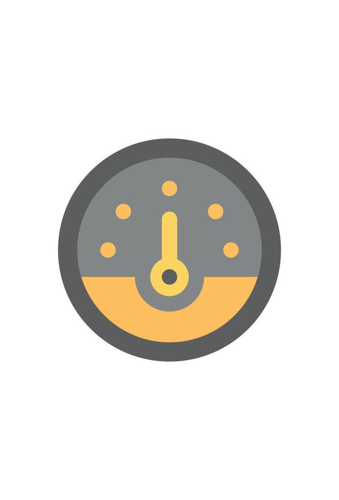 speedometer icon for internet speed. browsing fast vector