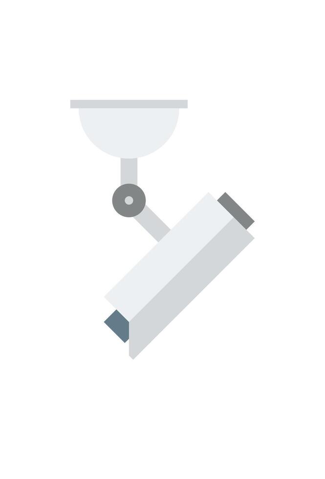 simple cctv for location security vector