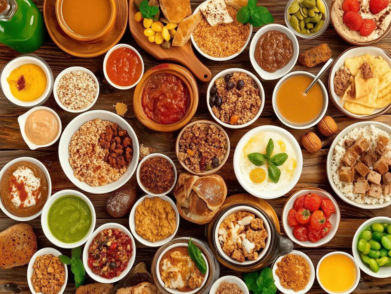 A Luxurious Breakfast Spread photo