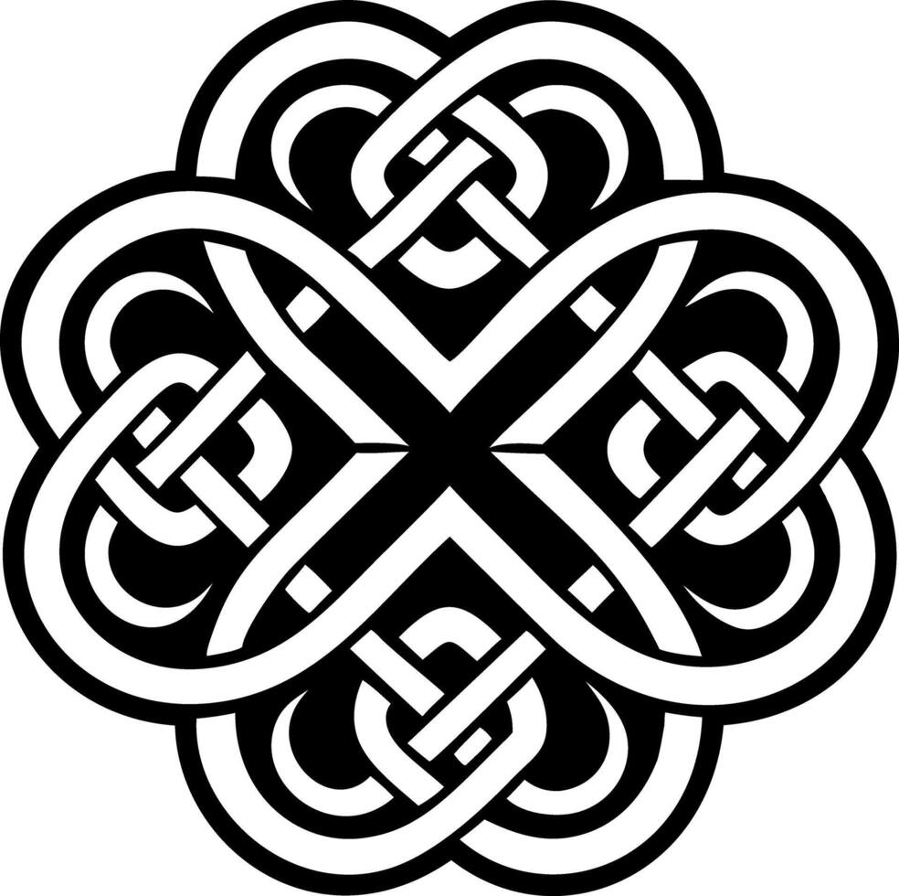 A solid icon of infinite knot vector