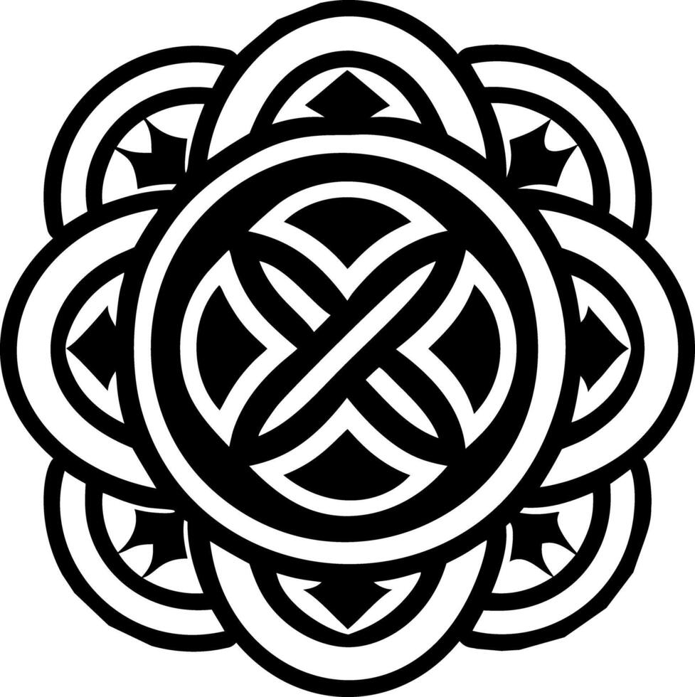 A filled style icon of boundless life vector