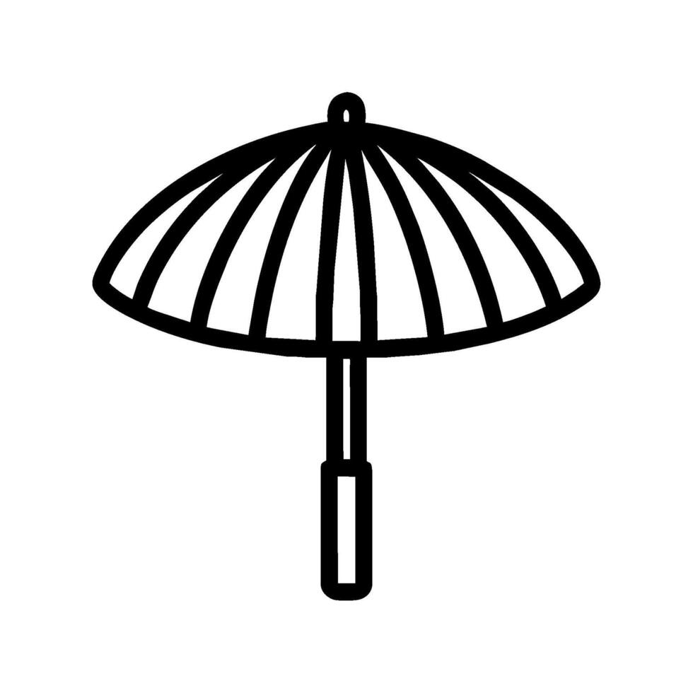 chinese umbrella illustration vector