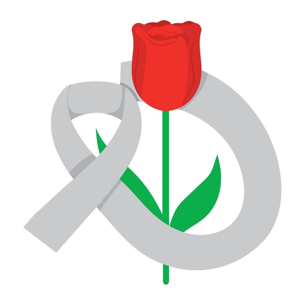 parkinson day world celebrate isolated vector