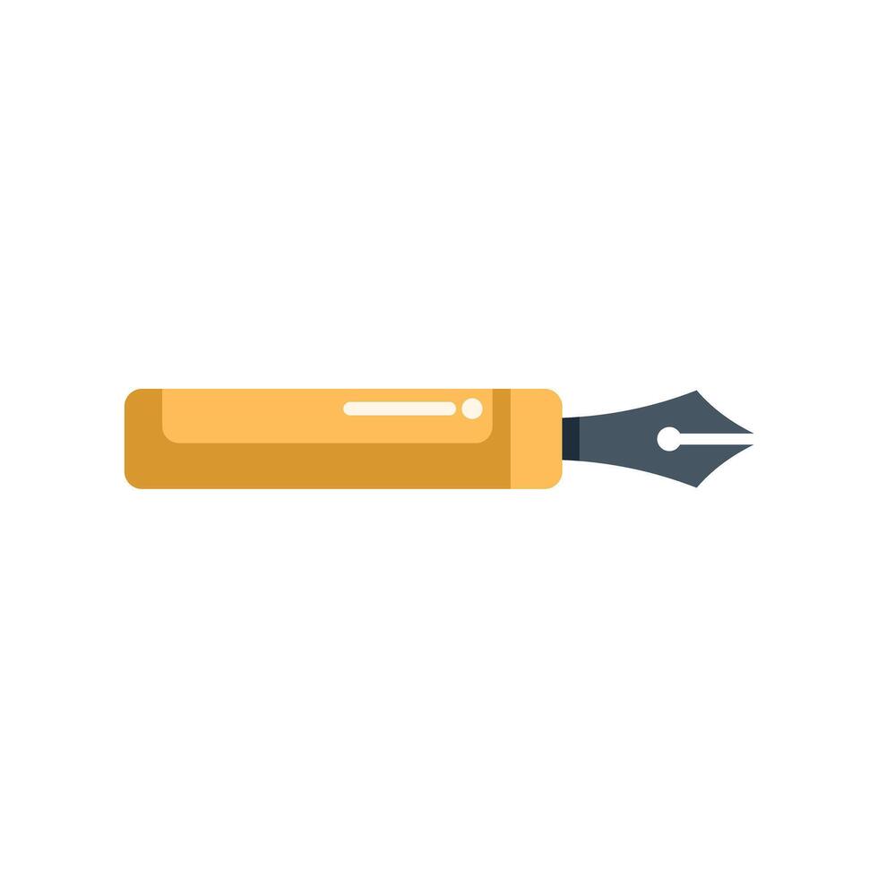 Ink pen drawing tool for writing and sketching vector