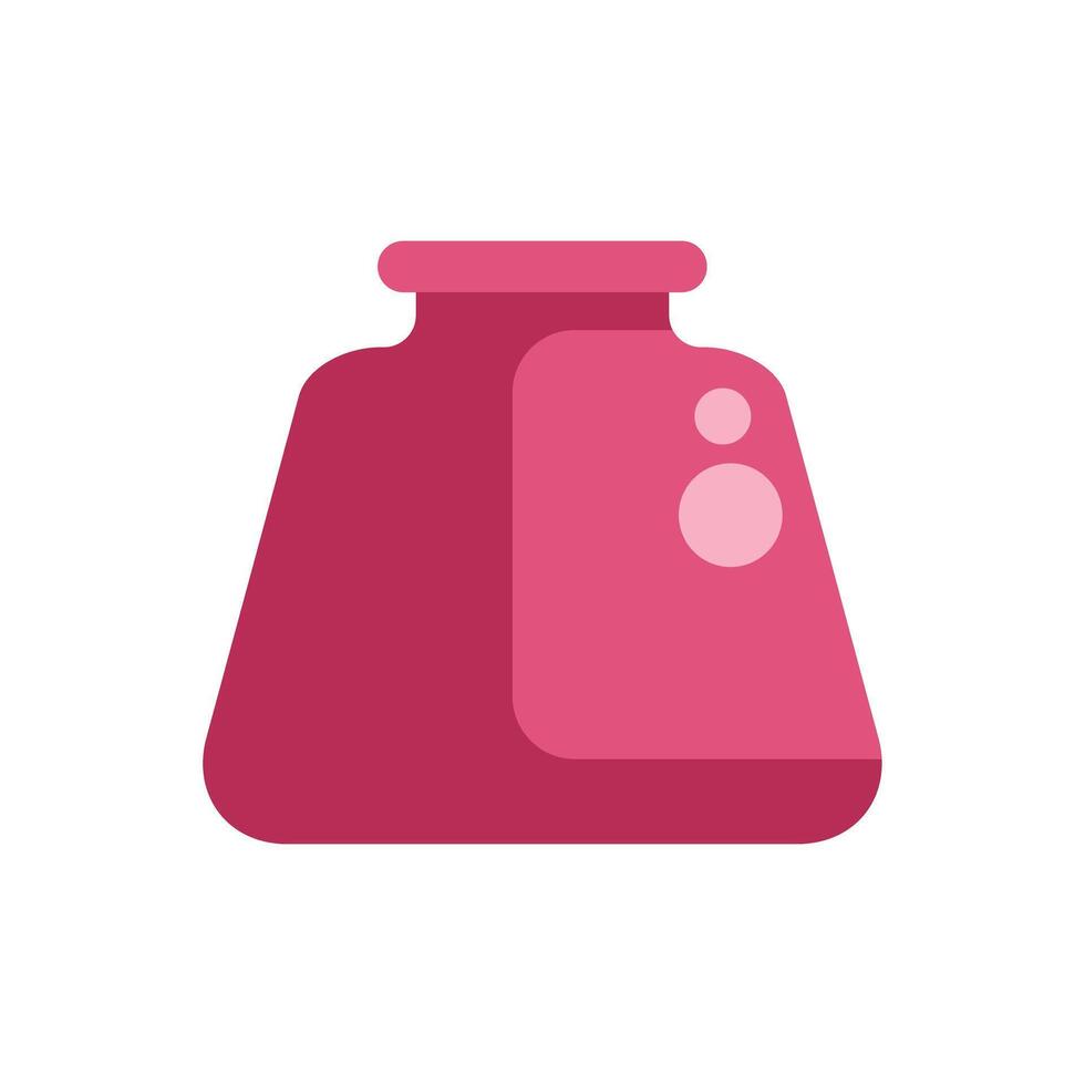 Pink water cooler delivering refreshing cold water vector