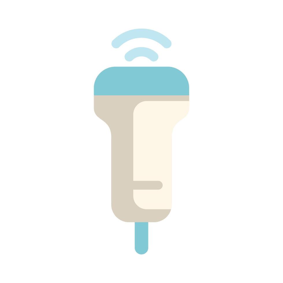Wireless barcode scanner sending data icon design vector