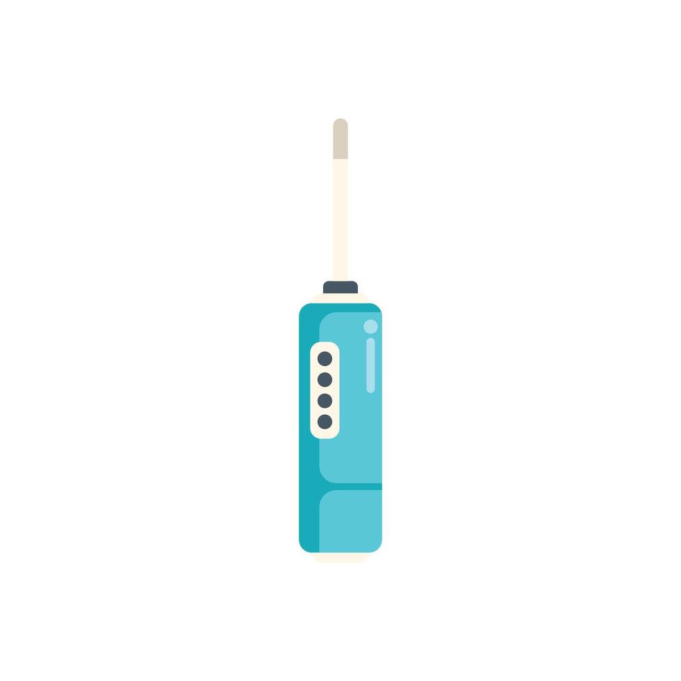 Electronic cigarette device presenting modern vaping trend vector