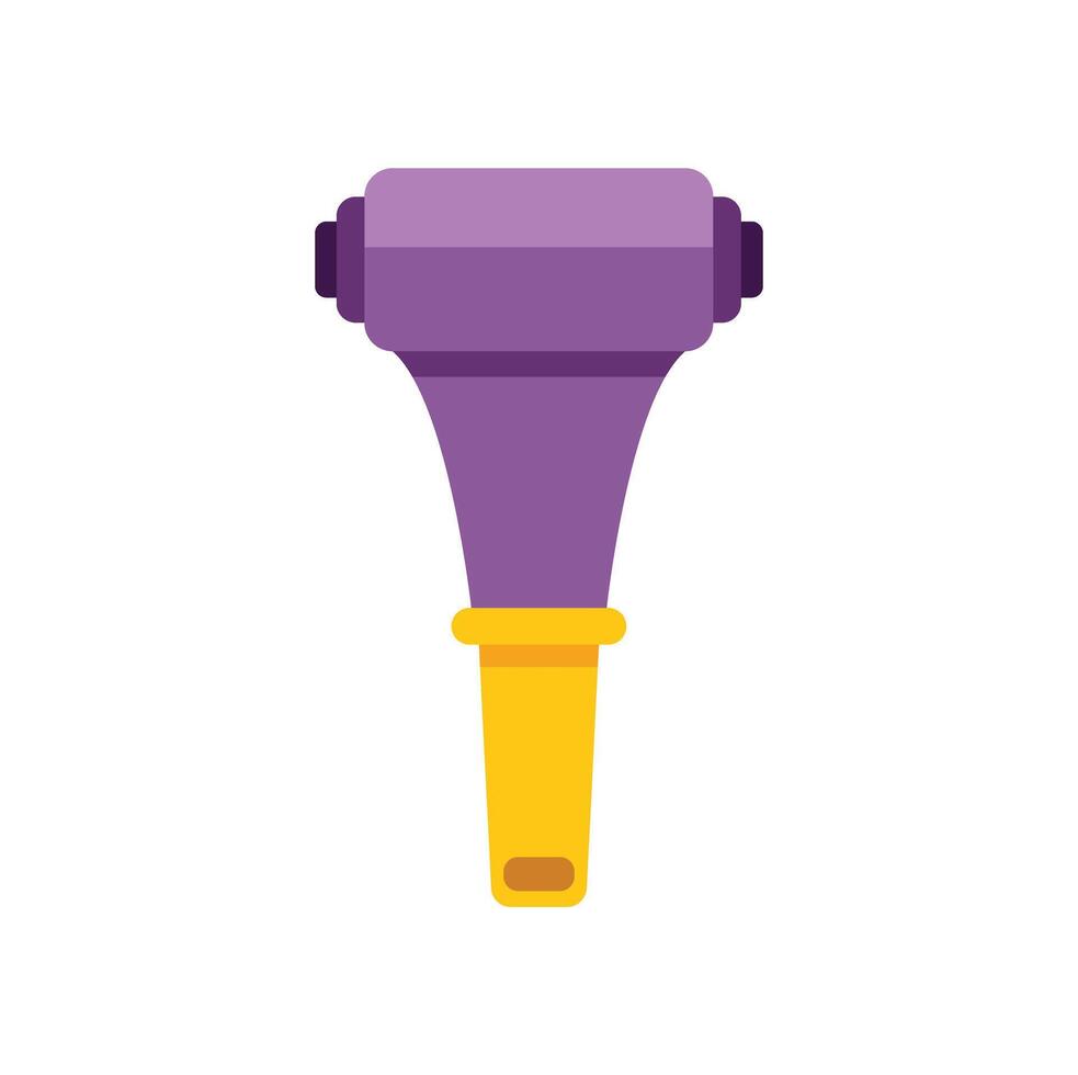 Lint roller removing dust and hair from clothes vector