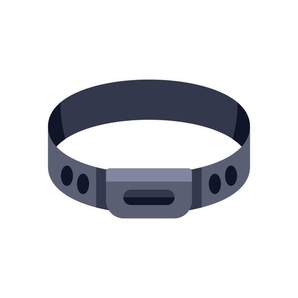 Fitness tracker bracelet monitoring your activity level vector