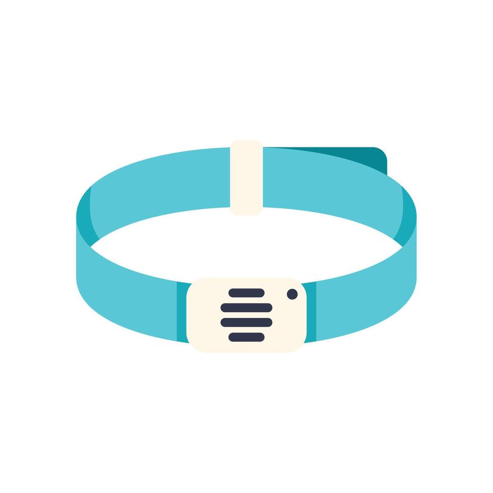 Blue event wristband for authorization and identification vector