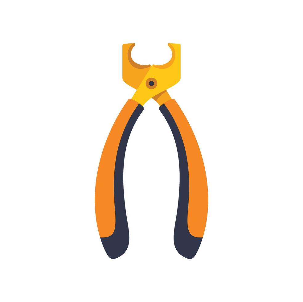 Professional nail clipper for grooming and manicures vector