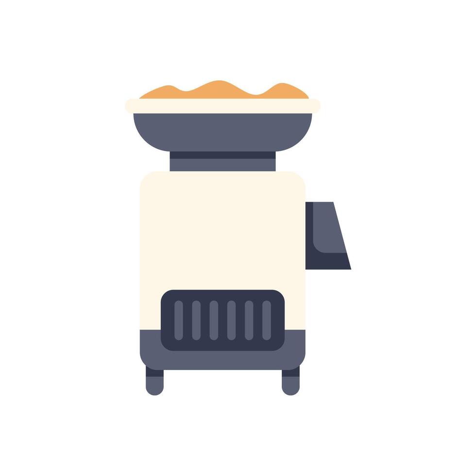 Electric food dehydrator machine making healthy snacks vector