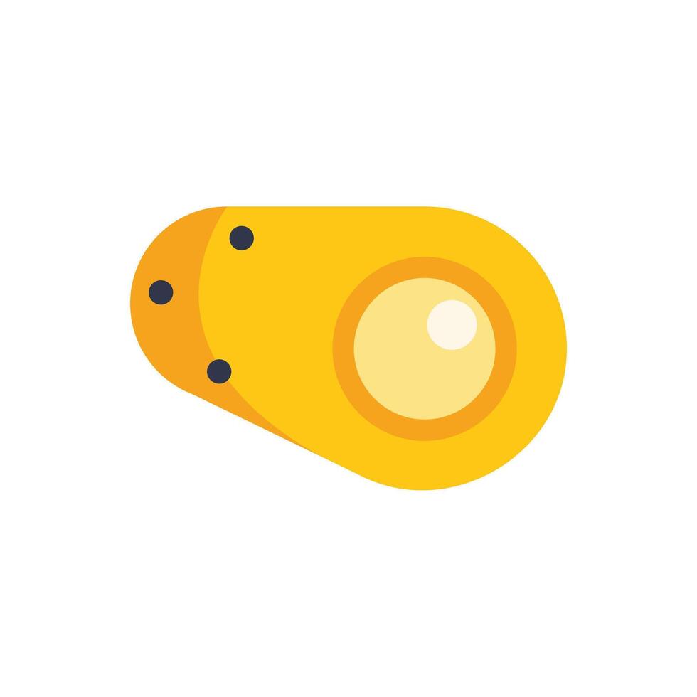 Yellow submarine exploring the depths of the ocean floor vector