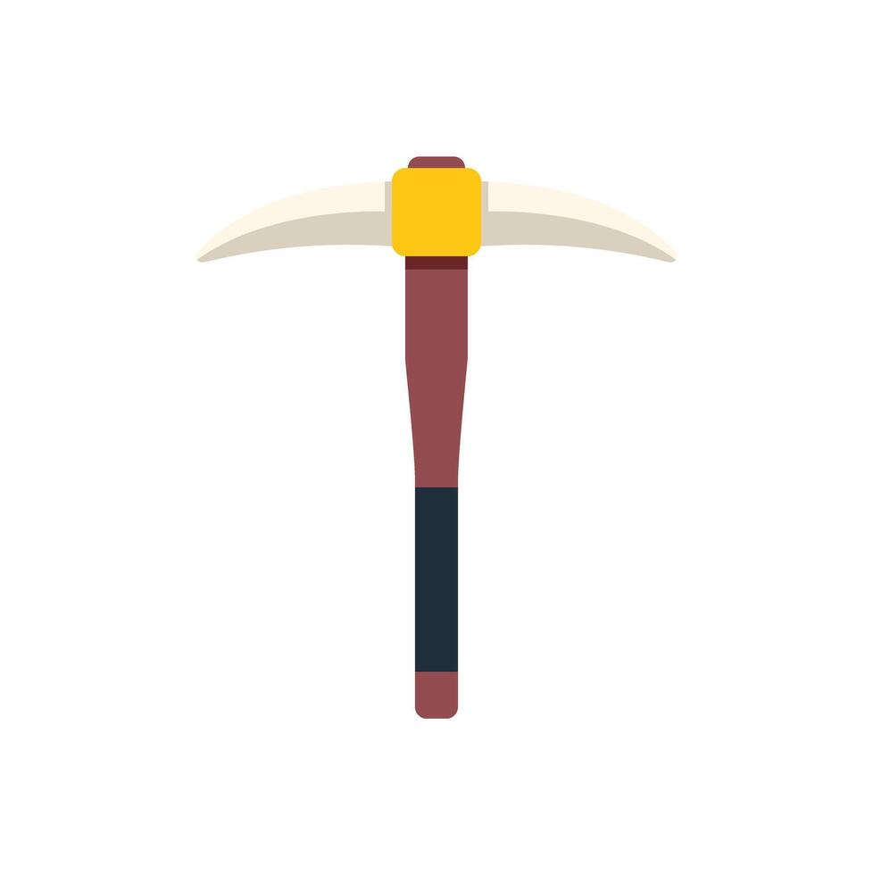 Miner pickaxe breaking stones for crypto currency mining vector