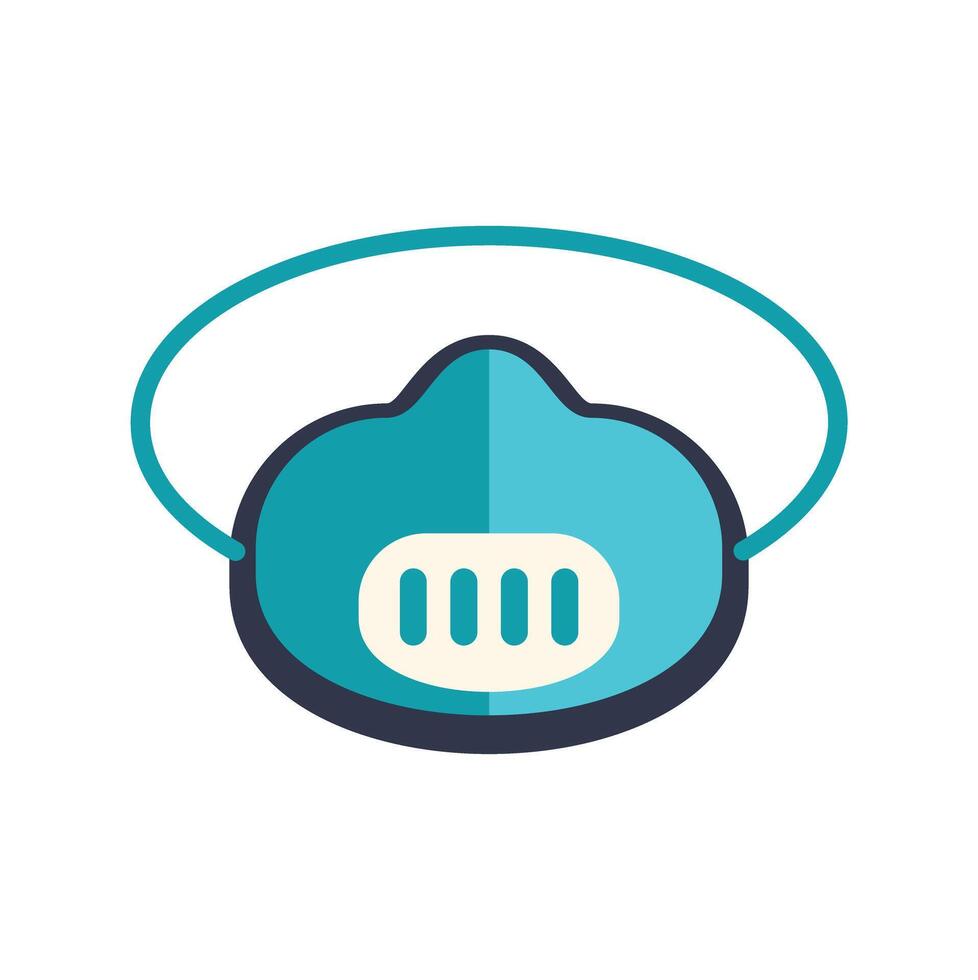 Protective face mask preventing virus transmission vector