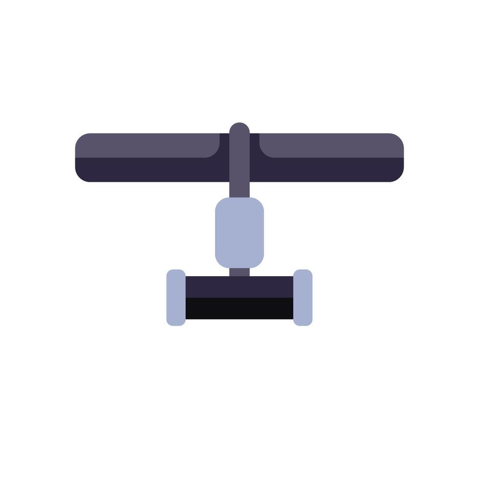 Ceiling track light fixture illuminating the room vector
