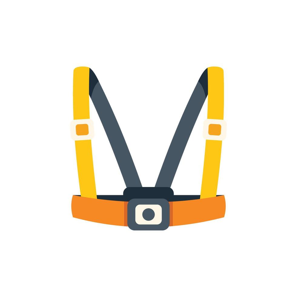 Baby harness with adjustable straps for secure carrying vector