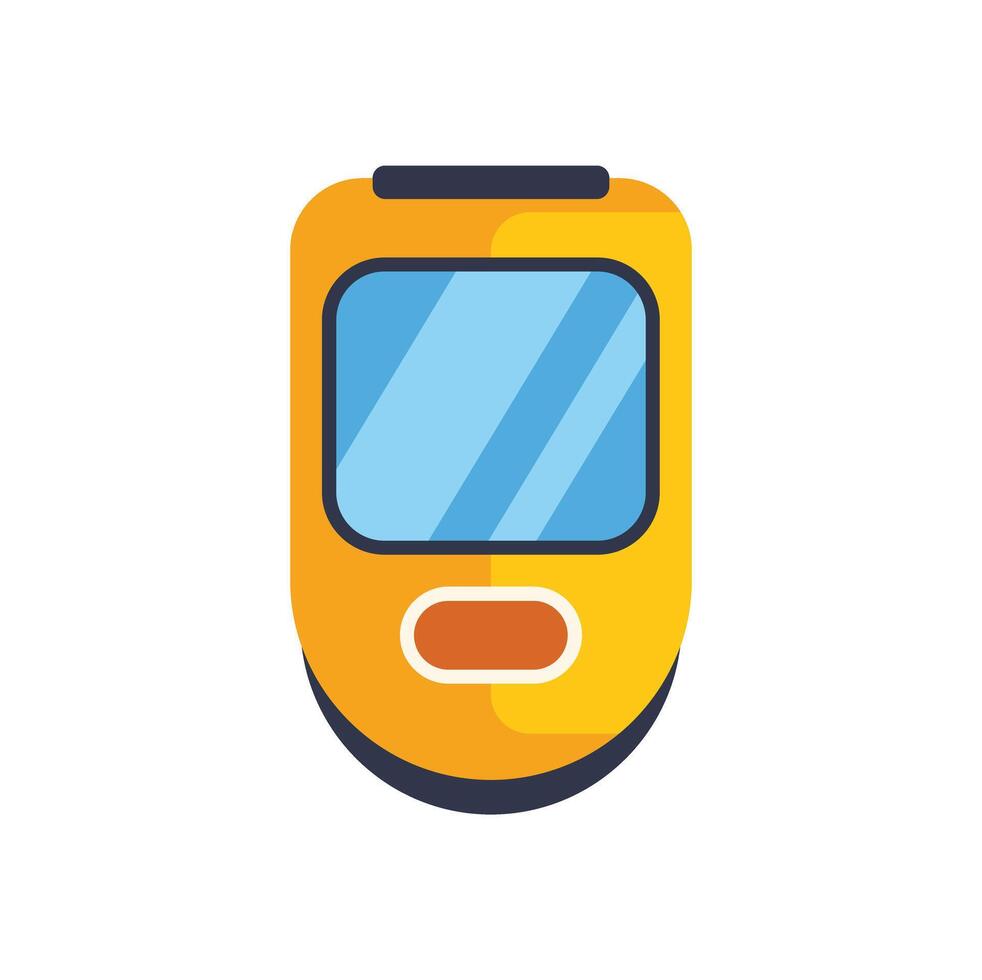 Modern high speed train approaching train station platform vector