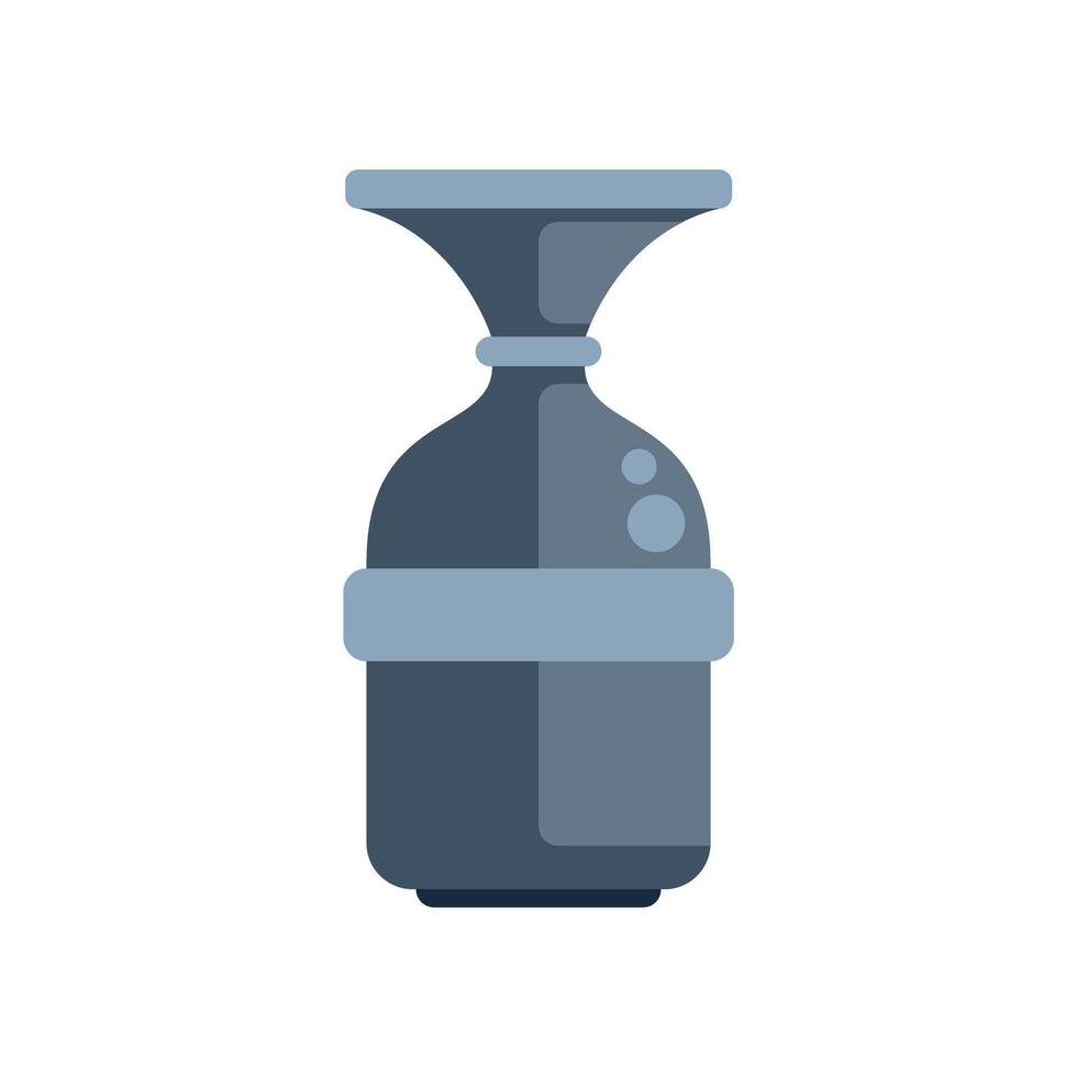 Modern water cooler dispenser delivering refreshing water vector