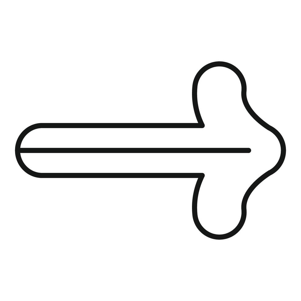 Orthopedic bone showing joint and fracture repairing vector