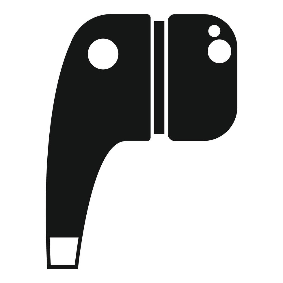Hearing aid device enhancing listening experience with advanced technology vector