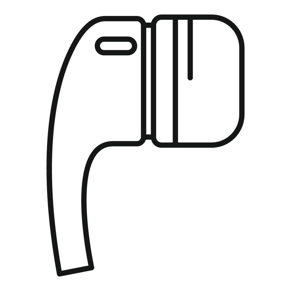 Hearing aid device enhancing listening experience vector
