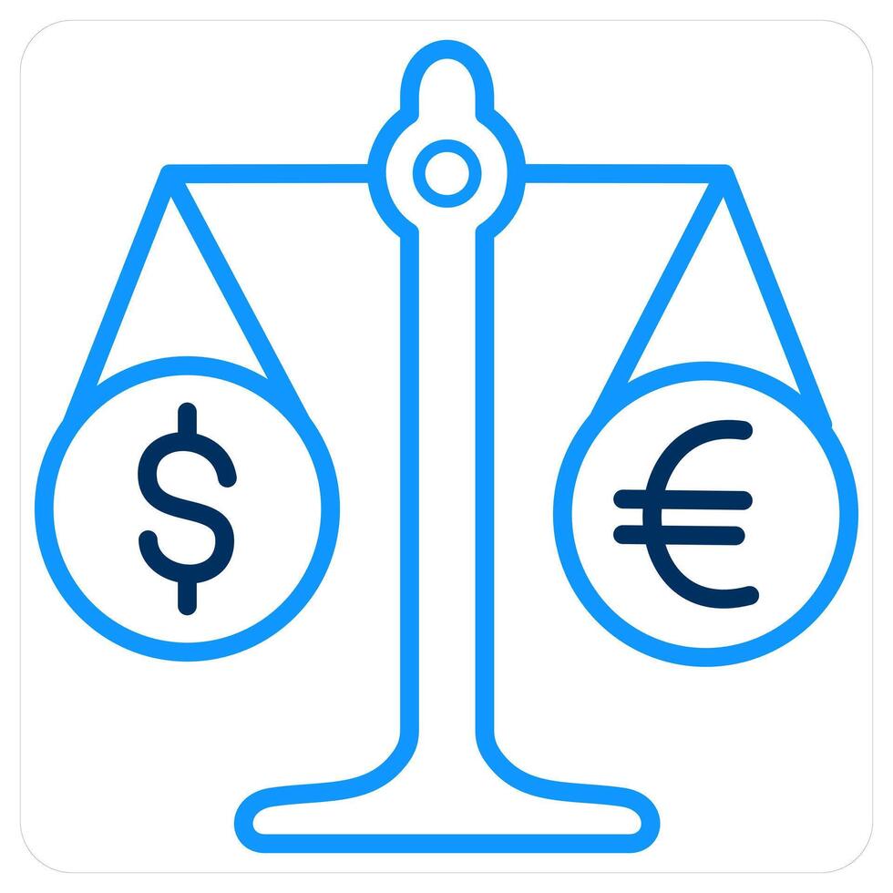Currency Exchange and conversion icon concept vector