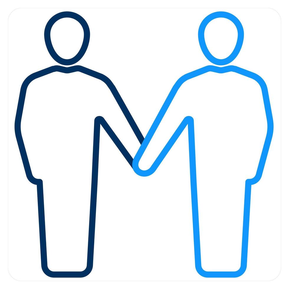 friends and symbol icon concept vector