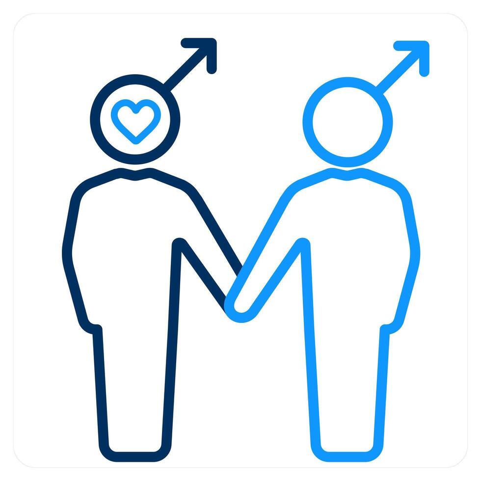 gender and symbol icon concept vector