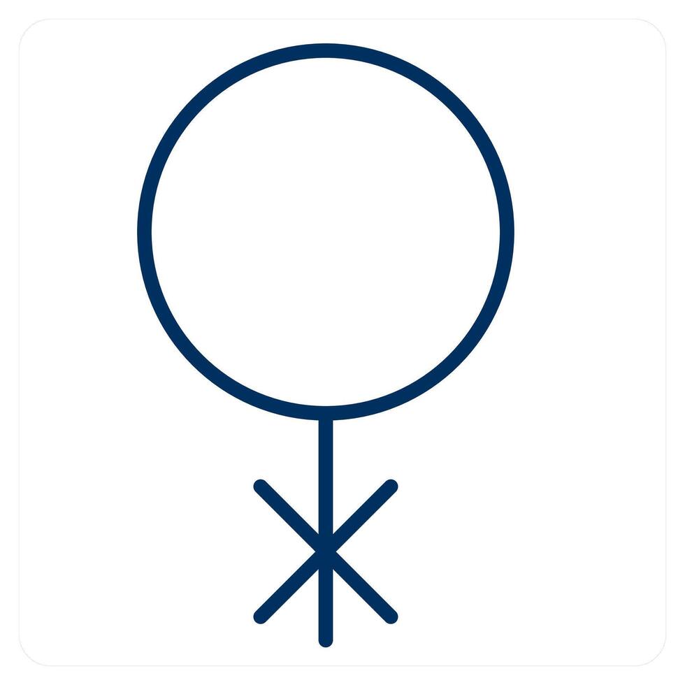 gender and bisexual icon concept vector