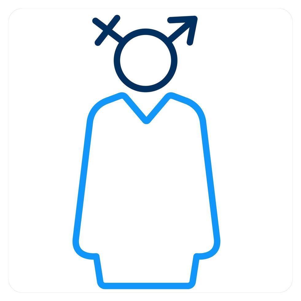 gender and pride icon concept vector